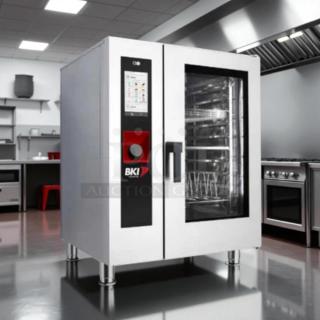 Excellent Condition - BKI ETE102R Combination Oven Electric Boilerless (10) Full Sheet - Tested and Working! - Item #1222600
