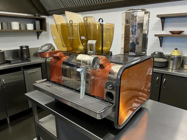 Thermoplan Mastrena II 2 Espresso Machine, Starbucks edition, with pump, 208-240V, tested, working, excellent condition.