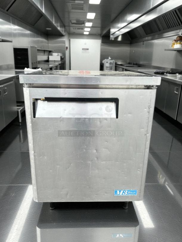 Turbo Air MUF-28-N undercounter freezer, excellent condition, stainless steel, M3 Series, tested and working.