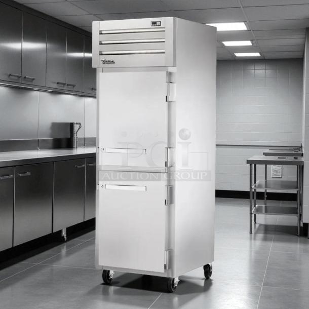 True STG1F-2HS-HC Spec Series reach-in freezer, single section, excellent condition, 27.5" deep, tested and working.