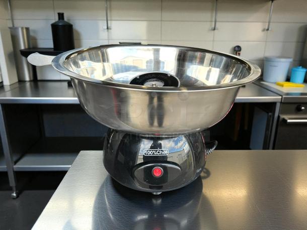 Brand New Snack Cotton MiniPro 600 cotton candy machine, 115v. Stainless steel bowl, tested and working condition.