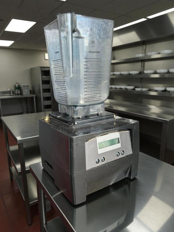 Vitamix VM0145 The Quiet One 48oz blender, great condition, 3 HP, tested and working, with measurement markings.