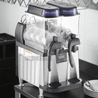 Bunn 58000.0015 ULTRA NX frozen drink machine, black and stainless steel, excellent condition, 120V, tested and working.