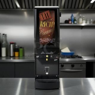 Curtis PC 1D-10 cappuccino machine in excellent condition, tested and working. Features vibrant display and sleek design.