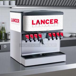 Lancer IBD30N 30" countertop beverage dispenser with 8 SSL valves. Tested, working, excellent condition.