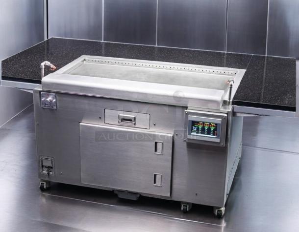 Apace UM1EGA high-performance ventless hood system, 208V, in prime condition, stainless steel, fully tested and working.