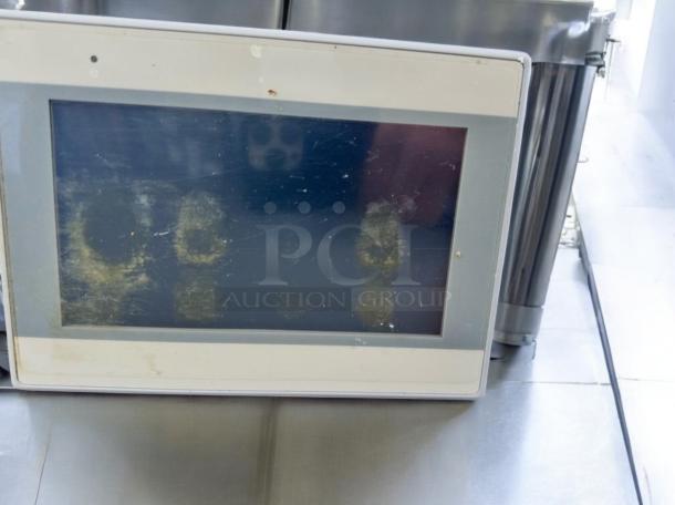 Apace UM1EGA ventless hood system control panel, minor wear visible; fully tested and in prime condition, 208V.