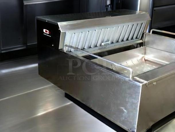 Pristine stainless steel drop-in cold well, model 810131-092023, by Commercial Stainless Steel, fully tested and working.