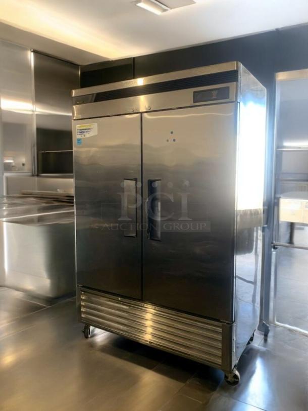Turbo Air TSF-49SD commercial freezer, prime condition, stainless steel, double doors, Carson, CA. Fully tested and working.