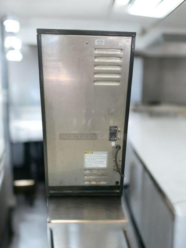 Pristine Curtis PC-4D-10-80 Cappuccino Machine, 120V, tested and working. Visible labels show make and model details.