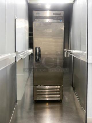 Outstanding Condition – Kelvinator / Hobart F23-S – Single Door Reach-In Freezer – 115V – Commercial Grade   –  Fully Tested & Working! - Item #1222531