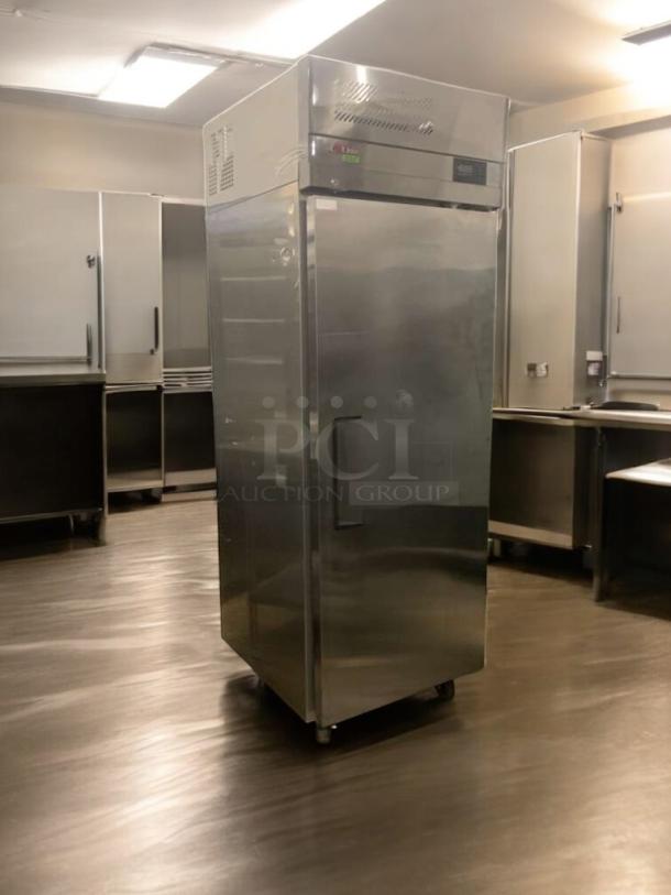 Turbo Air EF24-1-N-V single door freezer, commercial grade, 115V, excellent condition, fully tested and operational.