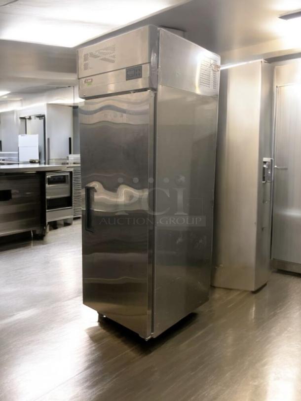 Turbo Air EF24-1-N-V single door reach-in freezer, commercial grade, supreme condition, fully tested, 115V.