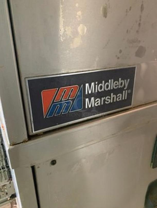 Middleby Marshall CTX DZ33T three-tier infrared conveyor oven, outstanding condition, visible brand logo, 208V, fully tested.