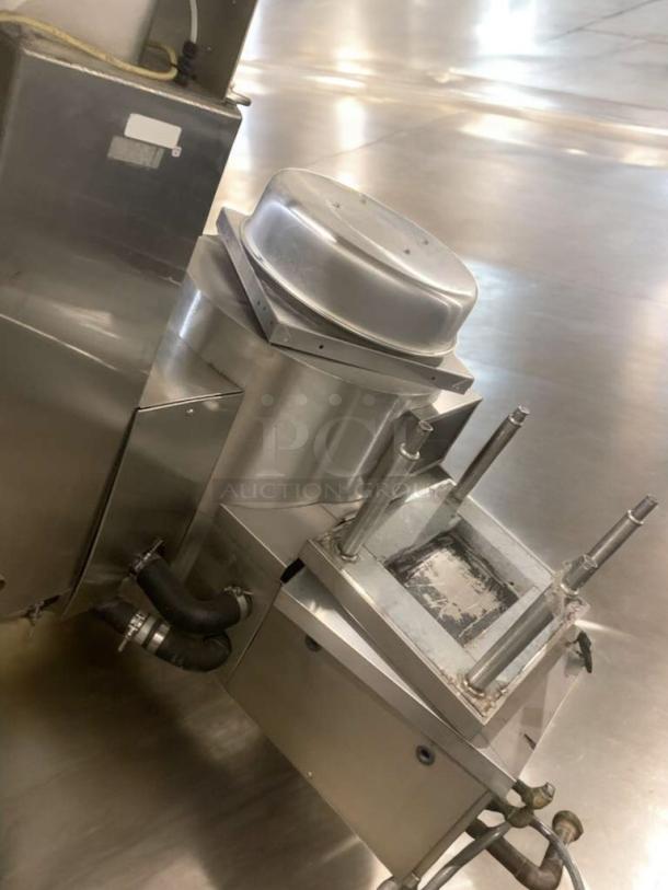 Hobart WPS-D00 Planetary Mixer, exceptional condition, 208V, fully tested. Stainless steel with visible wiring and connectors.