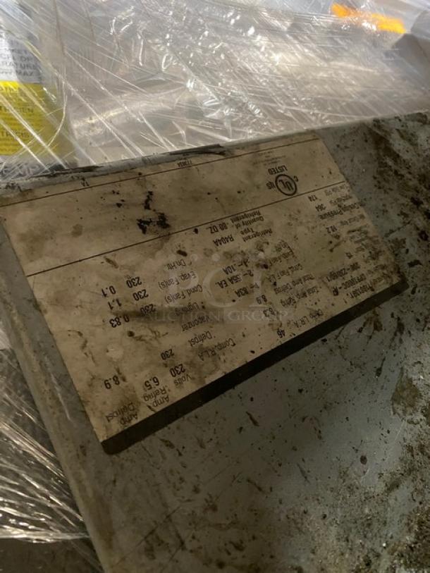 Norlake Heavy Duty 6' x 6' Walk-In Freezer, Model CPF100DC-A, with self-contained compressor/blower. Serial: 11081391.