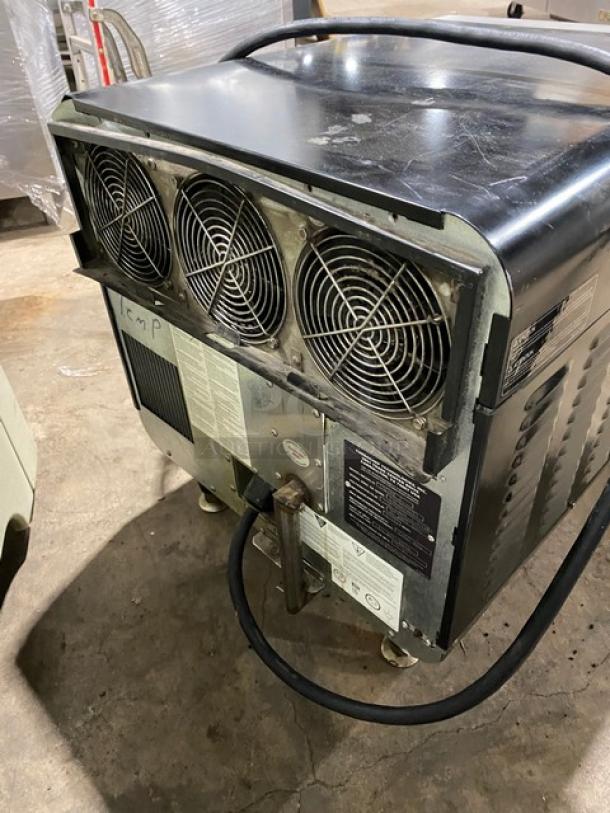 2015 Turbo Chef Encore Series countertop rapid cook oven, model ENCORE2, with fans and power cable visible.