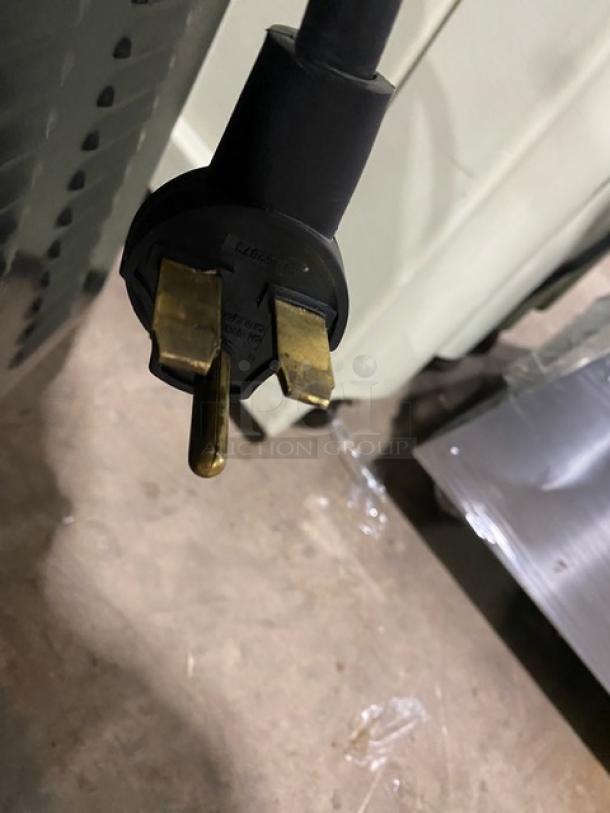 2015 Turbo Chef Encore Series Rapid Cook Oven, model ENCORE2, shown with power plug, 208/240V 1Phase.