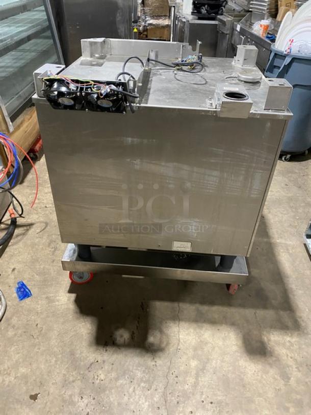 Rational Combi Oven, Electric Powered, Self-Cooking Center 5 Senses Series, Stainless Steel, View-Through Door, Industrial Setting.