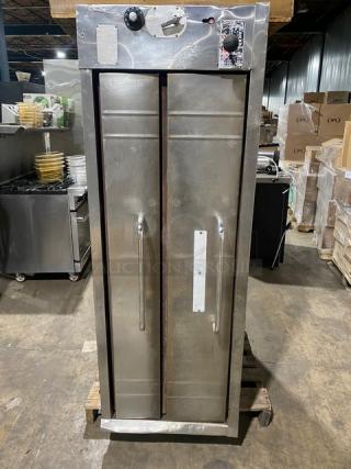 Bakers Pride Commercial Stainless Steel Gas Powered Single Deck 5-Pie Pizza Oven! - Item #1224093