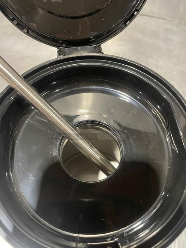 Service Ideas SECA22S 2.2L stainless steel air pot with push button, insulated liner, 4-6 hour retention, new in box.