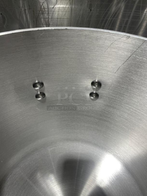 Adcraft Hyperion 3 Series 24 Quart Stock Pot, Model H3-SP24, brand new, stainless steel with handles.