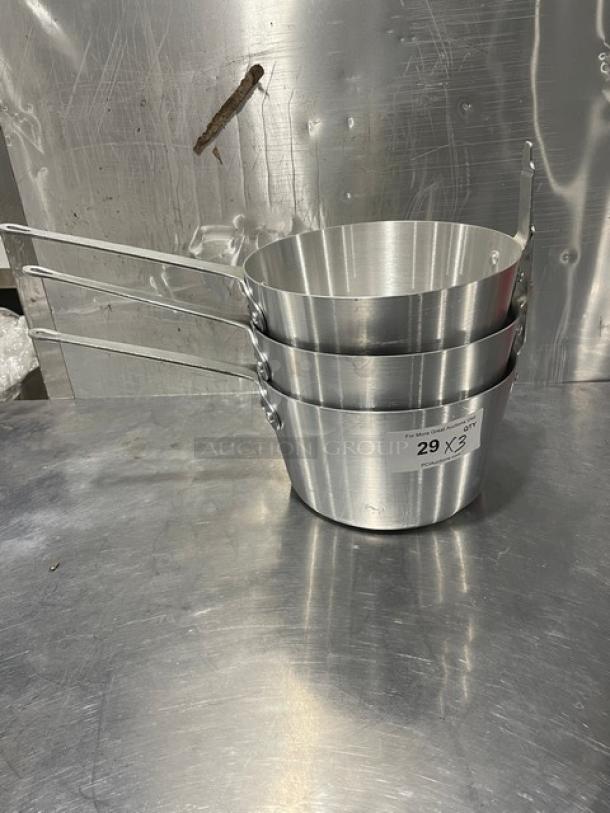 Adcraft Hyperion 3 Series 7 Quart Fryer/Saucepan, Model H3-FP7, new condition, showing "29 X3" label.