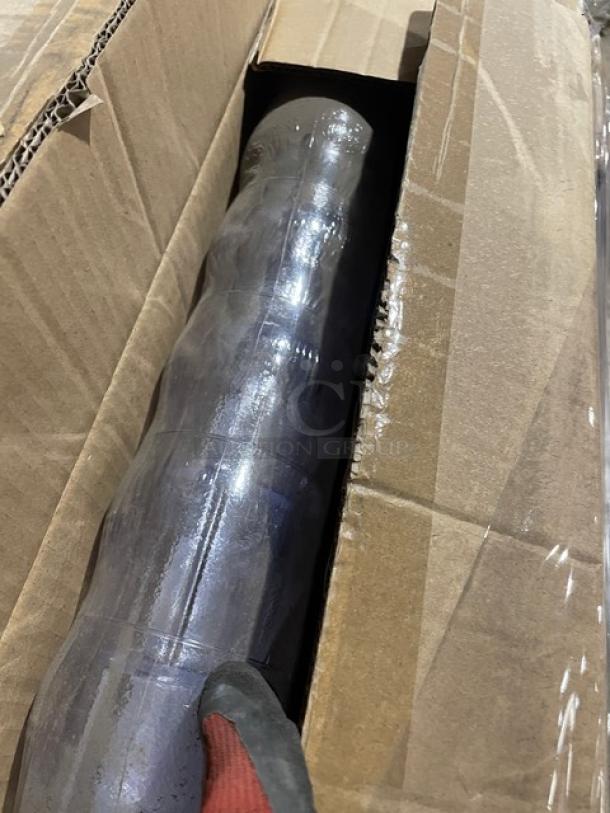 Mixed pallet with various commercial items, including bowls, tumblers, table covers, and lids, all brand new and packaged.