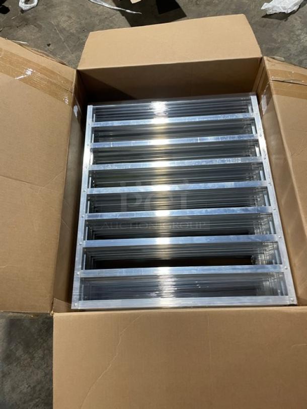 Brand new WineRacks By Marcus commercial wine rack in box, metal construction, high-quality finish.