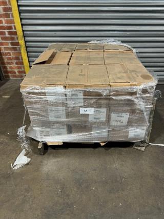 Full pallet of BagCraft EcoCraft NK6T wax tissue bakery paper, 6"x10.75", new condition, securely wrapped.