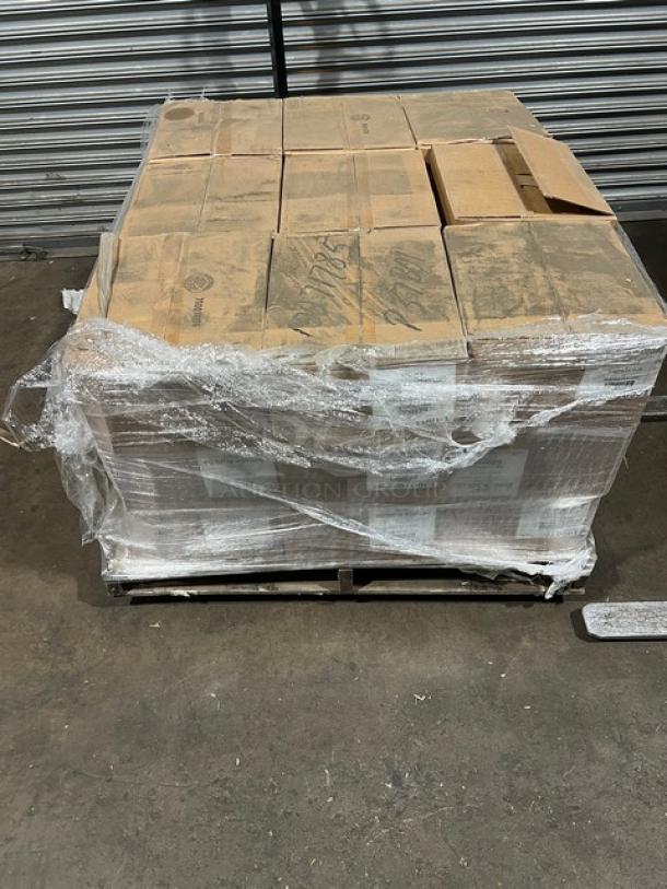 Brand new pallet of BagCraft EcoCraft NK6T interfolded wax paper, 6"x10.75", shrink-wrapped, 27X bid value.