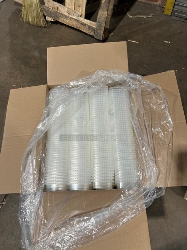 Brand new full pallet of IPL 8 oz square tamper-evident deli containers, Model 2259500265, 900 per case, in open box.