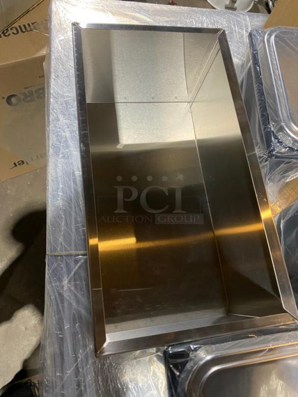 San Jamar P7500 3-Well Stainless Steel Condiment Pump Service Center, brand new, featuring Ultra Condiment Pump.