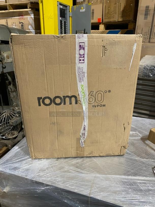 Brand new Front Of The House Drinkwise insert pan, model BHO052CLT20, in sealed box. Box labeled "room360 by FOH."