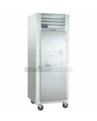Traulsen! USED! G-Series Commercial Stainless Steel Solid Single Door Reach-In Refrigerator! Energy Star Certified! Model: G10010 SN: T10537B18! 115V! On Casters! - Item #1224458