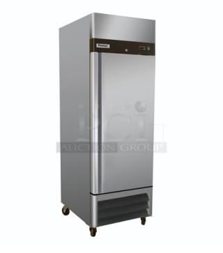 Centaur! USED! Plus Series Commercial Stainless Steel Solid Single Door Reach-In Refrigerator! Energy Star Certified! Model: CSD-1DR-TSI-ES! 115V 1 Phase! - Item #1224459
