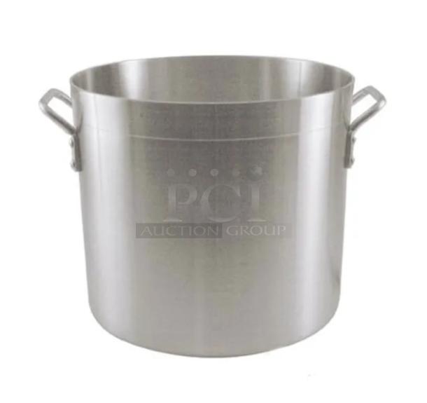Adcraft 24 Quart Stock Pot, Model H3-SP24, brand new, Hyperion 3 Series, with handles, stainless steel.