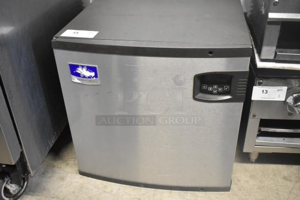 2017 Manitowoc IR0520A-161 stainless steel ice machine head, 115V, 1 phase, with control panel. Clean and good condition.