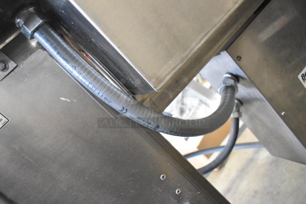 2018 Belshaw Adamatic TG50 Thermoglazing Station, stainless steel, on casters, 208V, 1-phase, commercial condition.