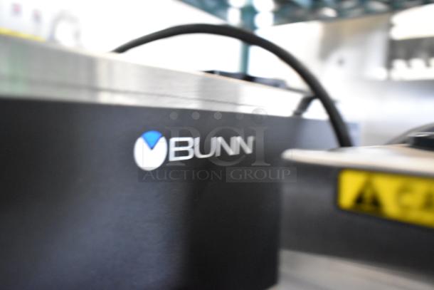 2022 Bunn VPR coffee machine, stainless steel, brand new with minor scratches and dents. Model: VPR, 120V, 1 Phase.