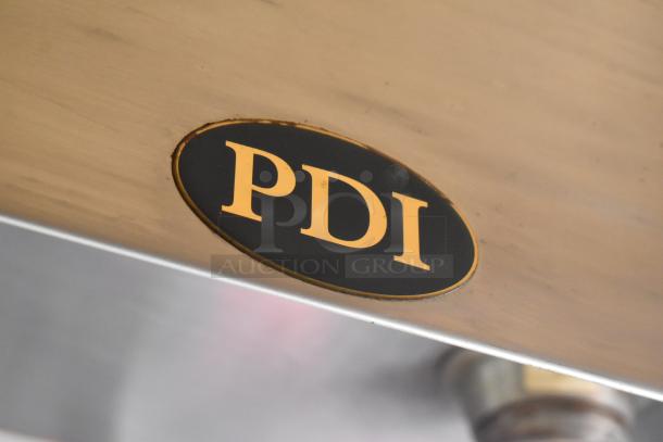 "Close-up of PDI grease hood on a 2007 Lanchester food trailer, highlighting commercial-grade kitchen equipment."