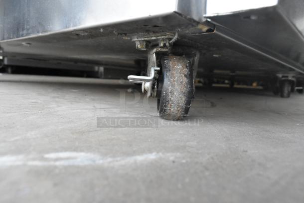 2021 Delfield 406P-STAR2 stainless steel cooler on commercial casters, 115 volts, 1 phase, undercounter model.