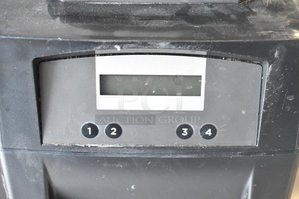 2021 VitaMix VM0145 blender base, metal, used condition, digital display with buttons 1-4, 120V, 1 phase.