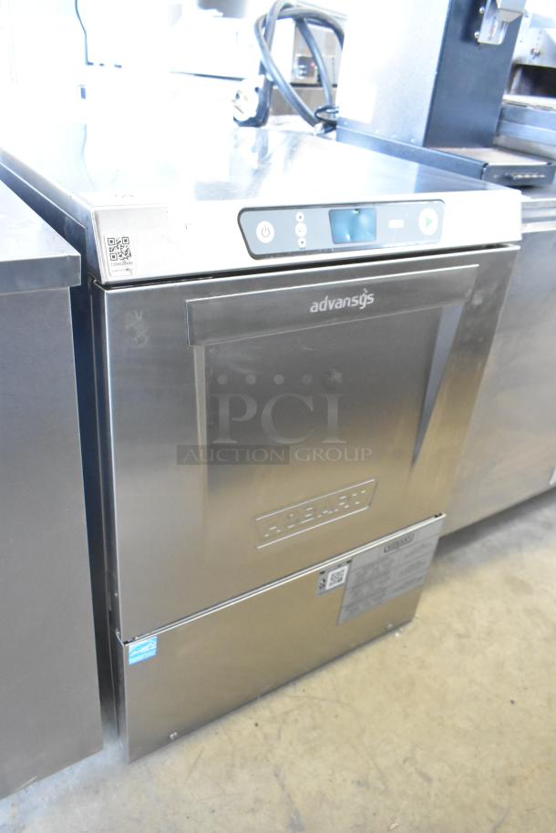 2023 Hobart LXER Advansys Stainless Steel Commercial Undercounter Dishwasher, 120/208-240V, 1 Phase, excellent condition.