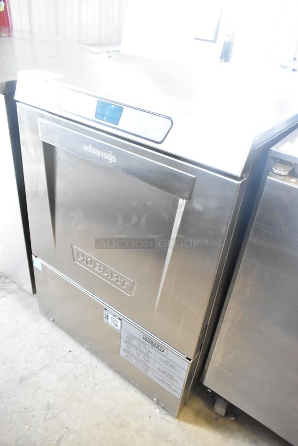 2023 Hobart LXER Advansys stainless steel undercounter dishwasher, 120/208-240V, 1 phase, commercial-grade, excellent condition.