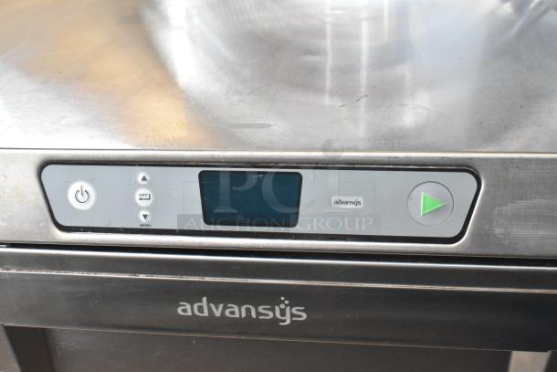 2023 Hobart LXER Advansys stainless steel undercounter dishwasher, digital controls, good condition, 120/208-240V, 1 phase.