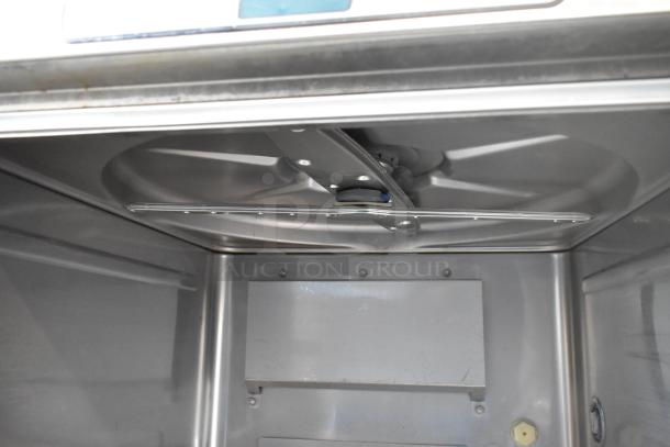 2023 Hobart LXER Advansys undercounter dishwasher interior, stainless steel, 120/208-240V, 1 phase, like new condition.