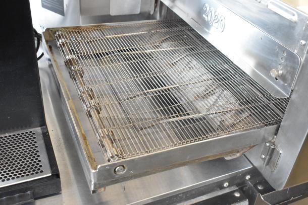 2018 Turbochef HhC2020 stainless steel conveyor oven, electric, 208/240V, 3-phase, clean condition, with visible model marking.