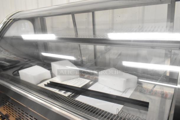 BRAND NEW Vollrath stainless steel commercial countertop display case merchandiser, minor scratches/dents visible.