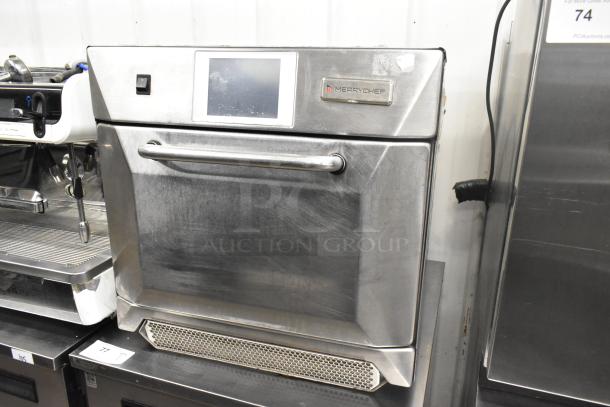 2022 Merrychef eikon e4 stainless steel rapid cook oven, countertop model, electric, 208/240V, 1 phase, good condition.
